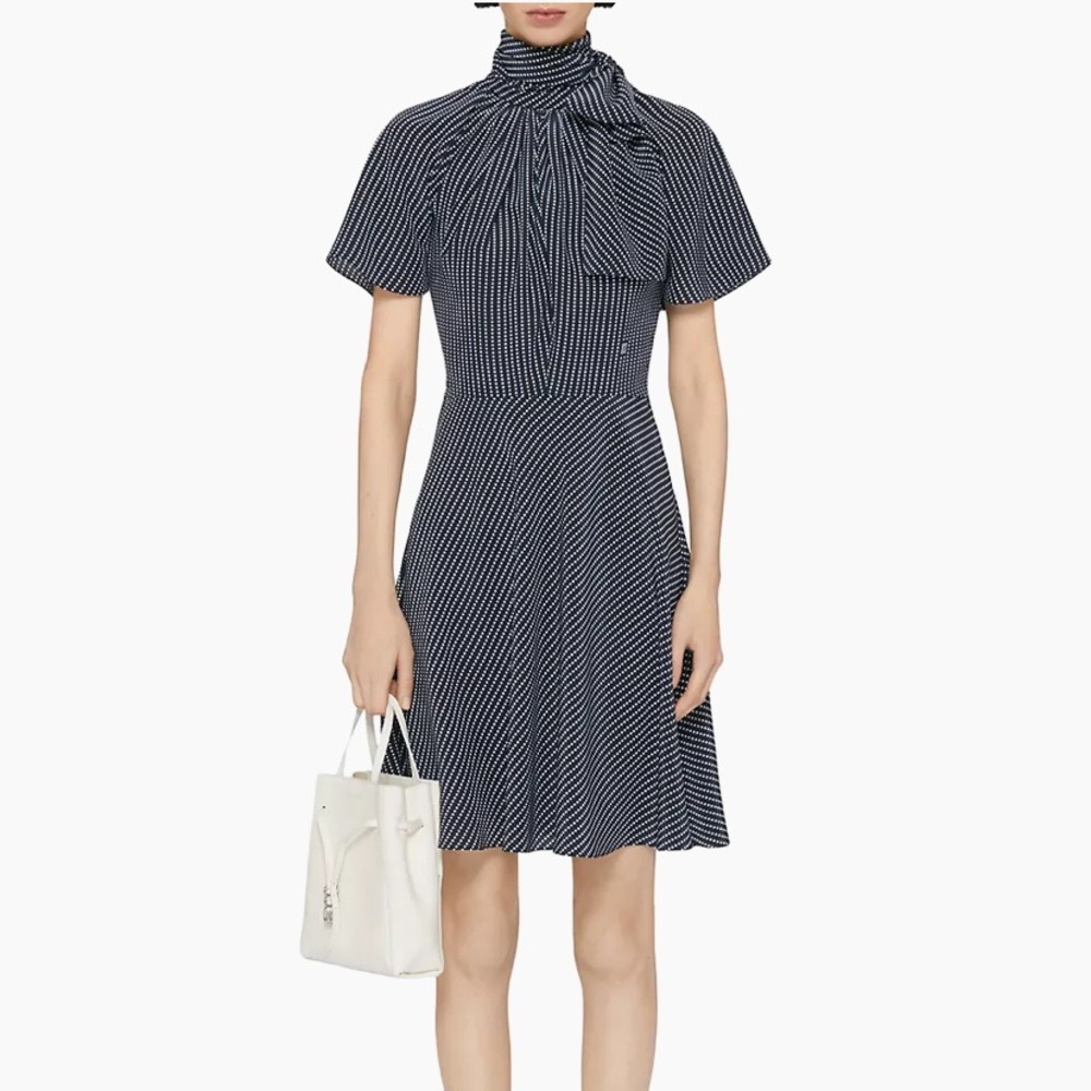 Givenchy Silk Polka Dot Dress